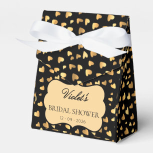 Minimalist Luxury Bridal Name Shower Favour Boxes