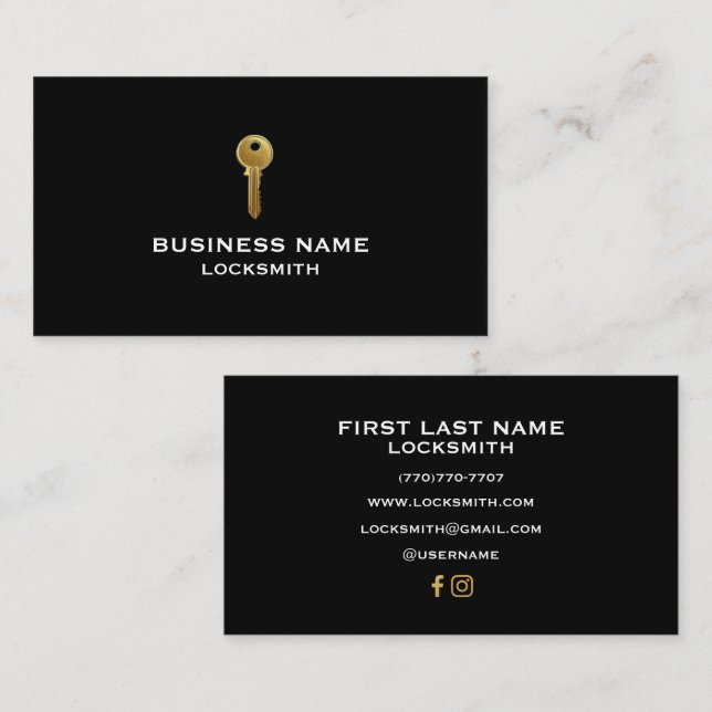Minimalist Luxury Business Cards (Front/Back)
