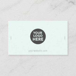 Minimalist Luxury Duck Blue Business Card