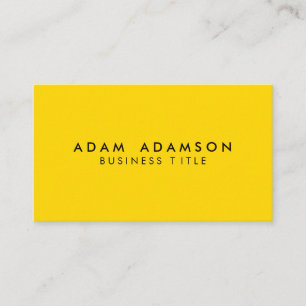 Minimalist Luxury Gold Colour - Elegant Simple Business Card