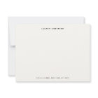 Minimalist Luxury Ivory Personalised Flat