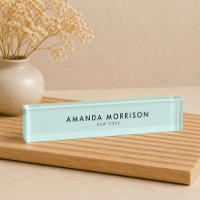 Minimalist Luxury Mint Green