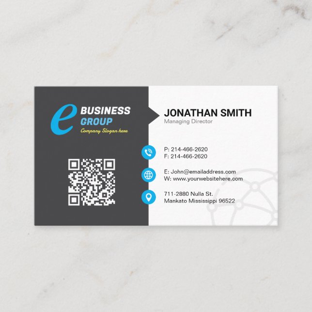 Minimalist, Luxury, Professional, Business Card (Front)
