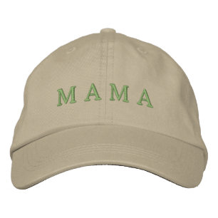 Minimalist Mama Neutral Embroidered Hat