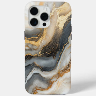 Minimalist Marble - Elegant & Timeless Design iPhone 15 Pro Max Case