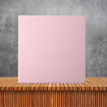 Minimalist Millennial Pink Plain Solid Colour Ceramic Tile<br><div class="desc">Minimalist Millennial Pink Plain Solid Colour</div>