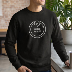 Minimalist Mind Reset Mental Health Awareness Grap Sweatshirt