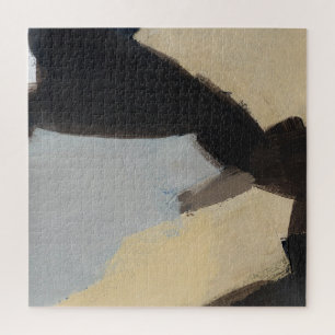 Minimalist Mixed Media Art Jigsaw Puzzle
