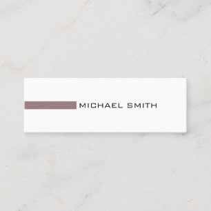 Minimalist Modern Bazaar Professional Mini Business Card