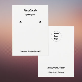 Minimalist Modern Black And White Jewellery Displa