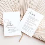 Minimalist Modern Black & White All in One Wedding Invitation<br><div class="desc">The Minimalist Modern Black & White All in One Wedding Invitation is ideal for couples who appreciate an invitation that seamlessly combines elegance, simplicity, and personalisation, creating a lasting impression for their special day. This invitation simplifies the process by combining all essential wedding details in one sleek design. The black...</div>