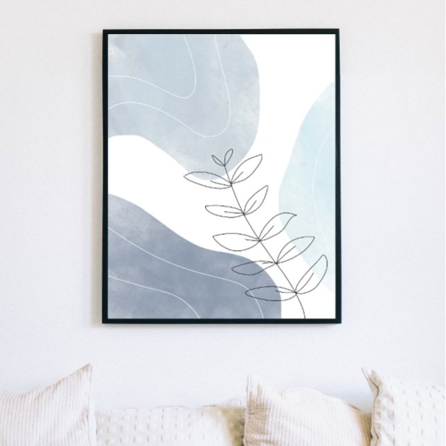 Minimalist Modern Boho Abstract Art Print Poster (Creator Uploaded)