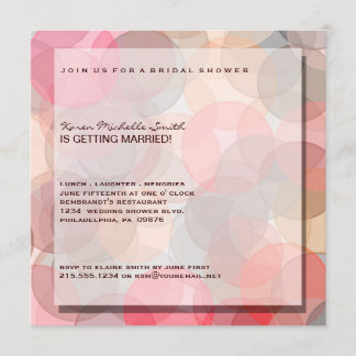 Minimalist Modern Bridal Shower Invitation