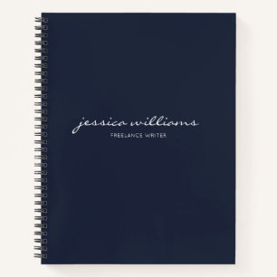 Minimalist Modern Calligraphy Notebook
