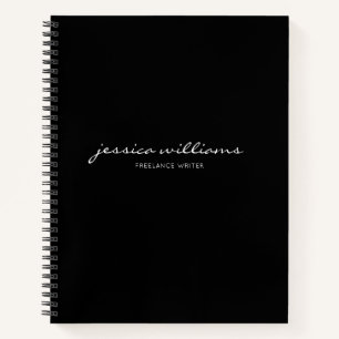 Minimalist Modern Calligraphy Notebook