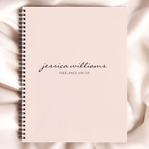 Minimalist Modern Calligraphy Notebook