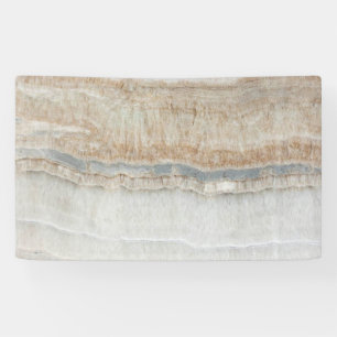 minimalist modern chic beige tan white grey marble banner