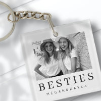 Minimalist Modern Chic Best Friends BFF Photo