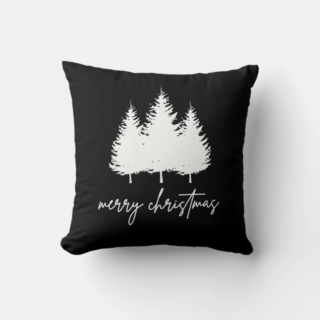 Minimalist Modern Christmas Cushion (Front)