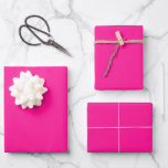 Minimalist Modern Deep Pink  Wrapping Paper Sheet<br><div class="desc">Introducing our Minimalist Modern Deep Pink Wrapping Paper Sheets, a sophisticated choice for enhancing your gift presentations with elegance and style. This wrapping paper features a clean, contemporary design in a deep pink hue, perfect for weddings, birthdays, holidays, or any special occasion where you want your gifts to stand out...</div>
