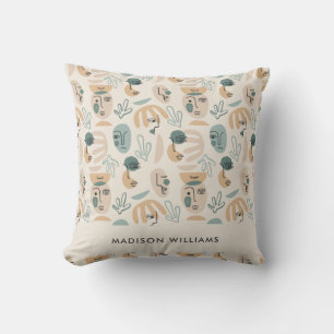 Minimalist Modern Editable Inscription Custom Cushion