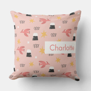 Minimalist Modern Editable Inscription Custom Cushion
