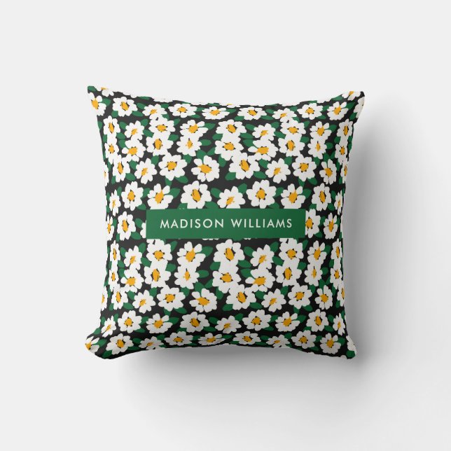  Minimalist Modern Editable Inscription Custom  Cushion (Front)