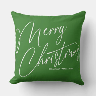 Minimalist Modern Editable Inscription Custom Cushion