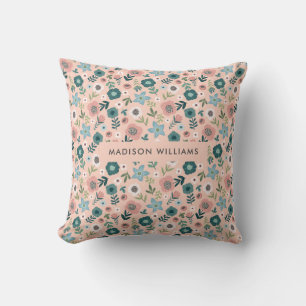 Minimalist Modern Editable Inscription Custom Cushion