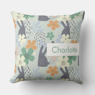 Minimalist Modern Editable Inscription Custom Cushion