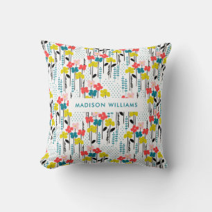 Minimalist Modern Editable Inscription Custom Cushion