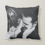 Minimalist Modern Elegant Full Photo Wedding   Cushion<br><div class="desc">Personalised Minimalist Modern Elegant Full Photo Wedding Couple Throw Pillow</div>