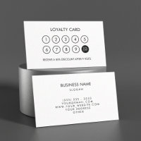 Minimalist Modern Elegant Loyalty Discount