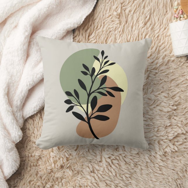 Minimalist modern floral cushion (Blanket)