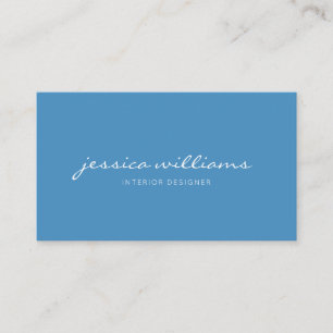 Minimalist Modern Handwritten Professional Busines Business Card