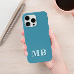 Minimalist Modern Initial Monogram iPhone 13 Case<br><div class="desc">Minimalist Modern Initial Monogram Phone Case. Create your own personalised iPhone Case with custom initial name.</div>