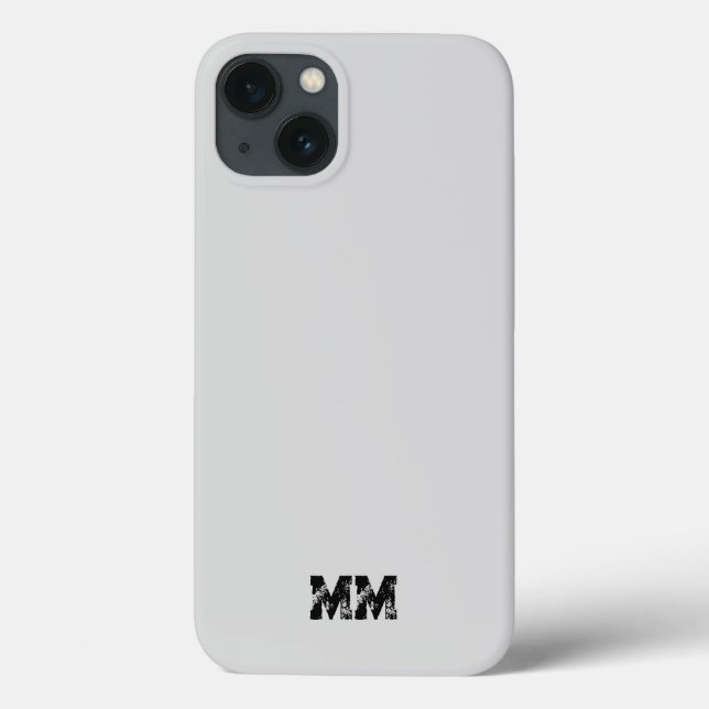 Minimalist Modern iPhone Case (Back)