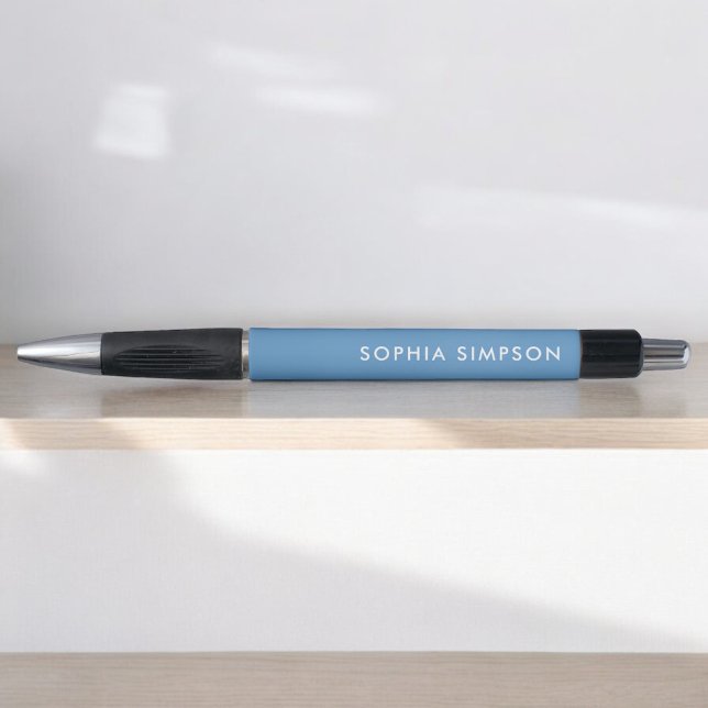 Minimalist Modern Light Blue Pen (Creator Uploaded)