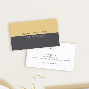 Minimalist Modern Luxury Dusty Blue Business Card