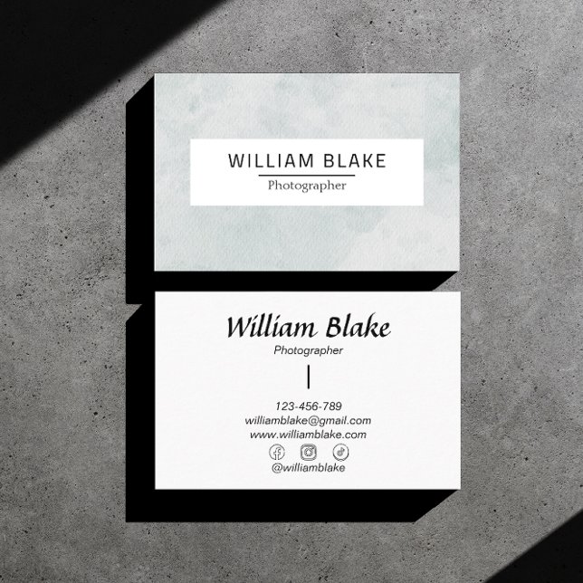 Minimalist Modern Marketing Identity  Business Card (Creator Uploaded)