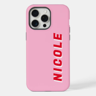 Minimalist Modern Monogram iPhone 15 Pro Max Case