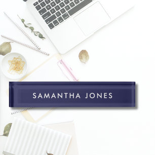 Minimalist Modern Nameplate