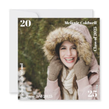 Minimalist Modern Photo Collage Graduation