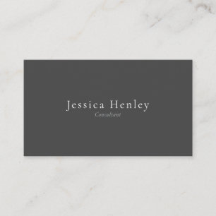 Minimalist Modern Professional Business Card