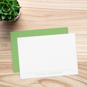 Minimalist Modern Professional Monogram Card