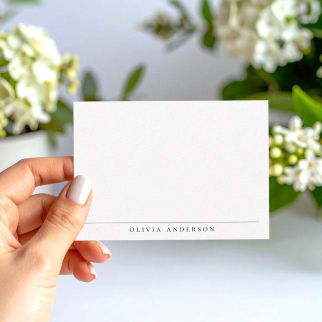 Minimalist Modern Professional Monogram Card (Creator Uploaded)