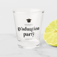 Minimalist Modern Retro Graduation Party