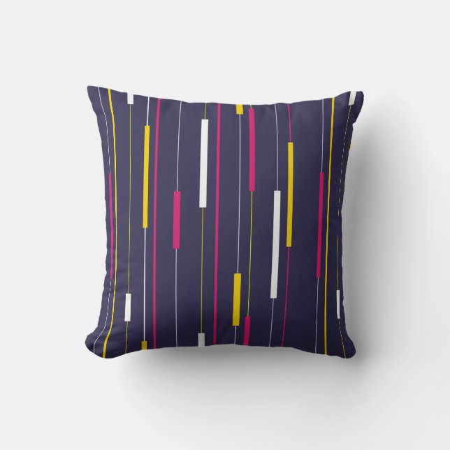 Minimalist Modern Stripes Cushion (Front)
