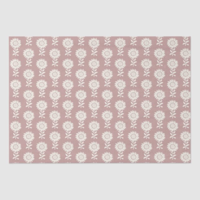  Minimalist Modern Sunflowers Patterns    Tissue Paper (Front)