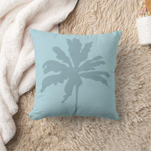 Minimalist Modern Tropical Palm Tree Summer Home Cushion